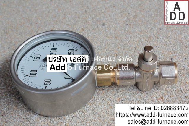 kromschroder Pressure Gauge Push Buttom Valve (2)